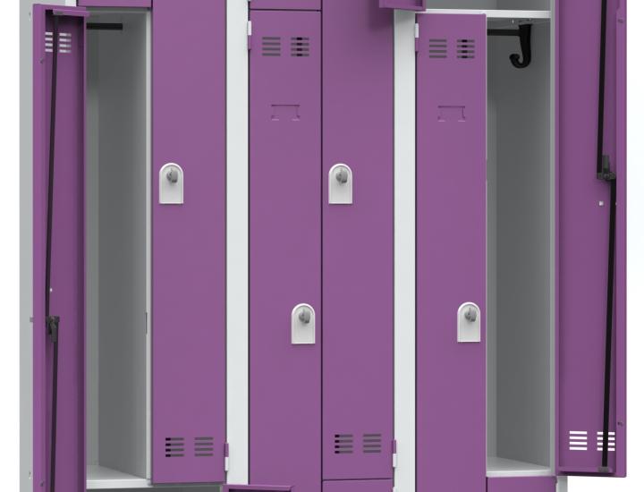 VESTIAIRE MONOBLOC GAIN DE PLACE - photo 2